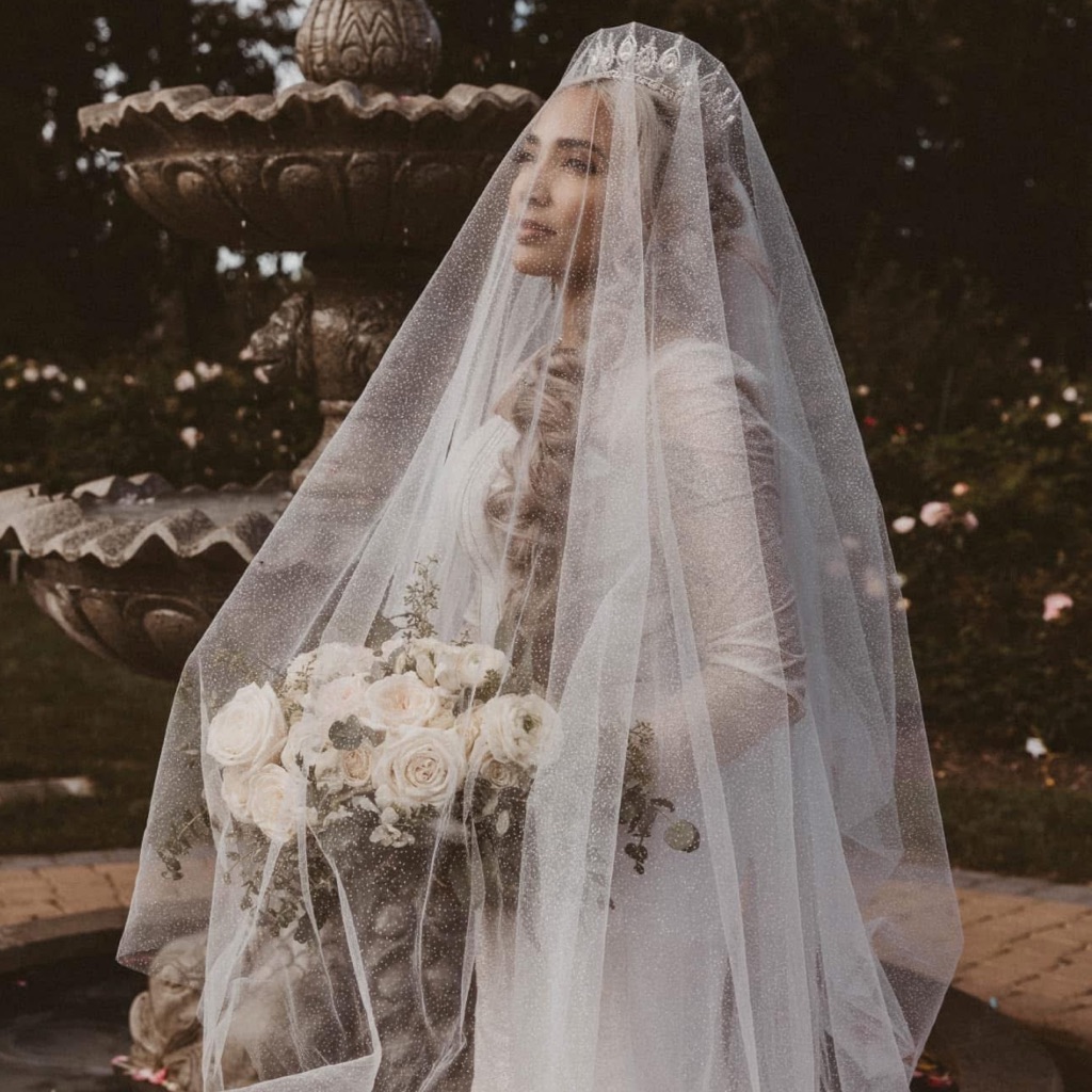Jessica Mcclintock Cream Lace Shawl Wedding Vintage